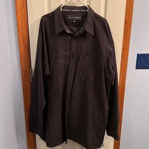 2 pc-Stardom casual black men’s leisure set 3XL